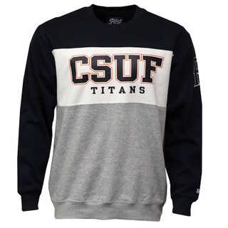 CSUF Big Boost Colorblock Crew - Orange